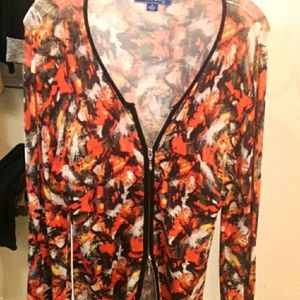 Print Top by Blu Ice, new, no tags.